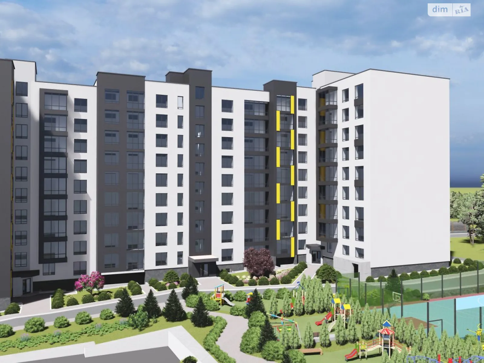 2-кімнатна квартира 66.84 кв. м у Тернополі, вул. 15-го Квітня - фото 1