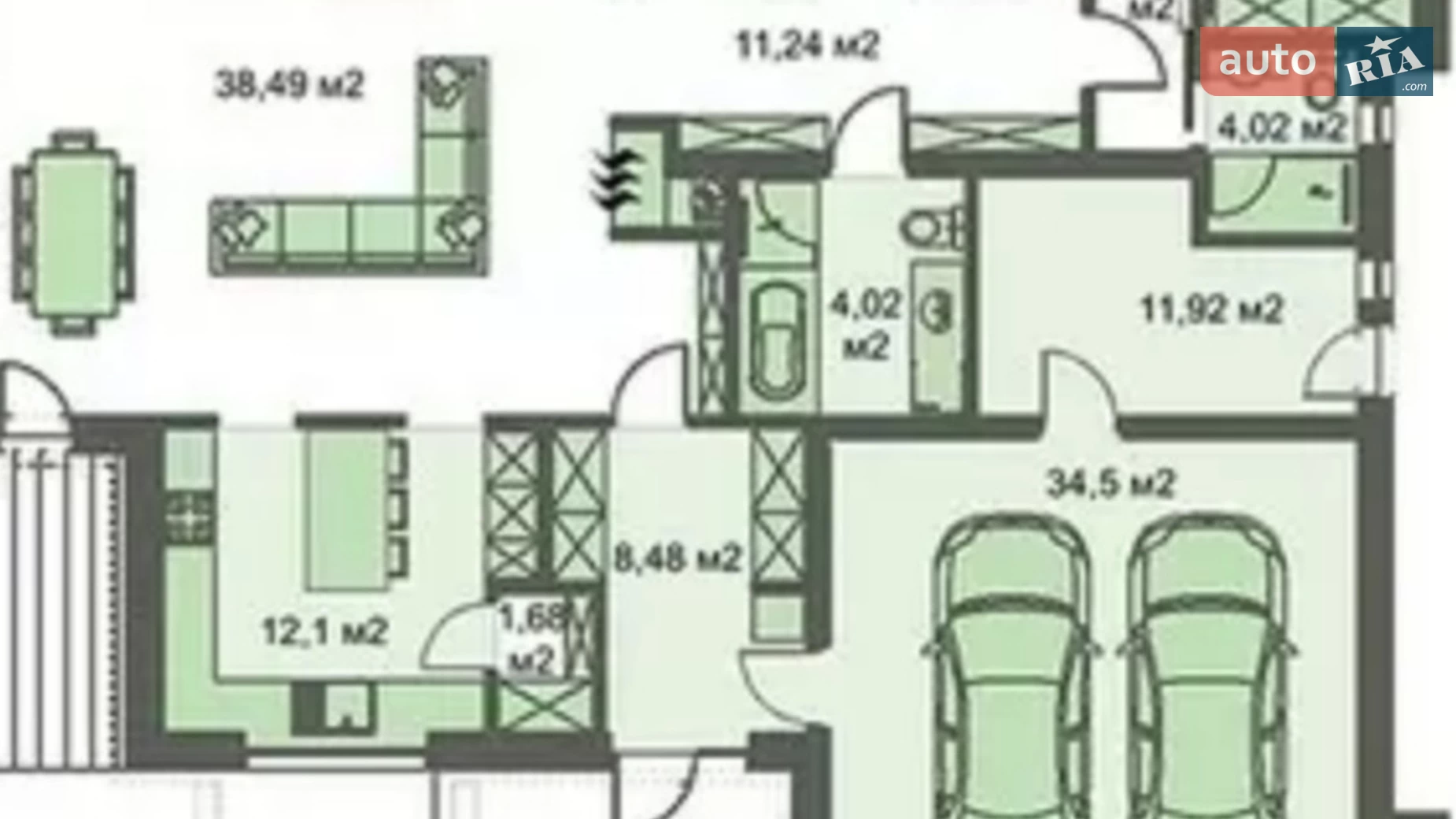 Продается дом на 3 этажа 200 кв. м с участком, цена: 235000 $ - фото 2